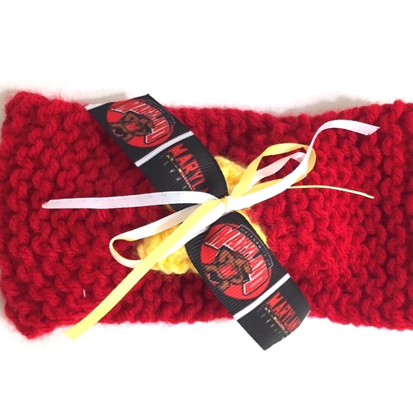 University of Maryland TERRAPINS Baby Headband *NEW* - Picture 1 of 1